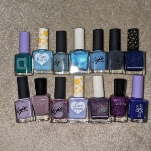 Purple and Blue Polish Bundle